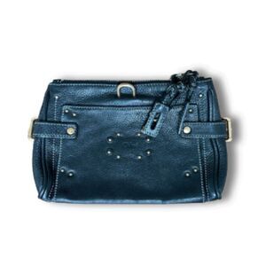 Chloe Paddington black leather clutch bag